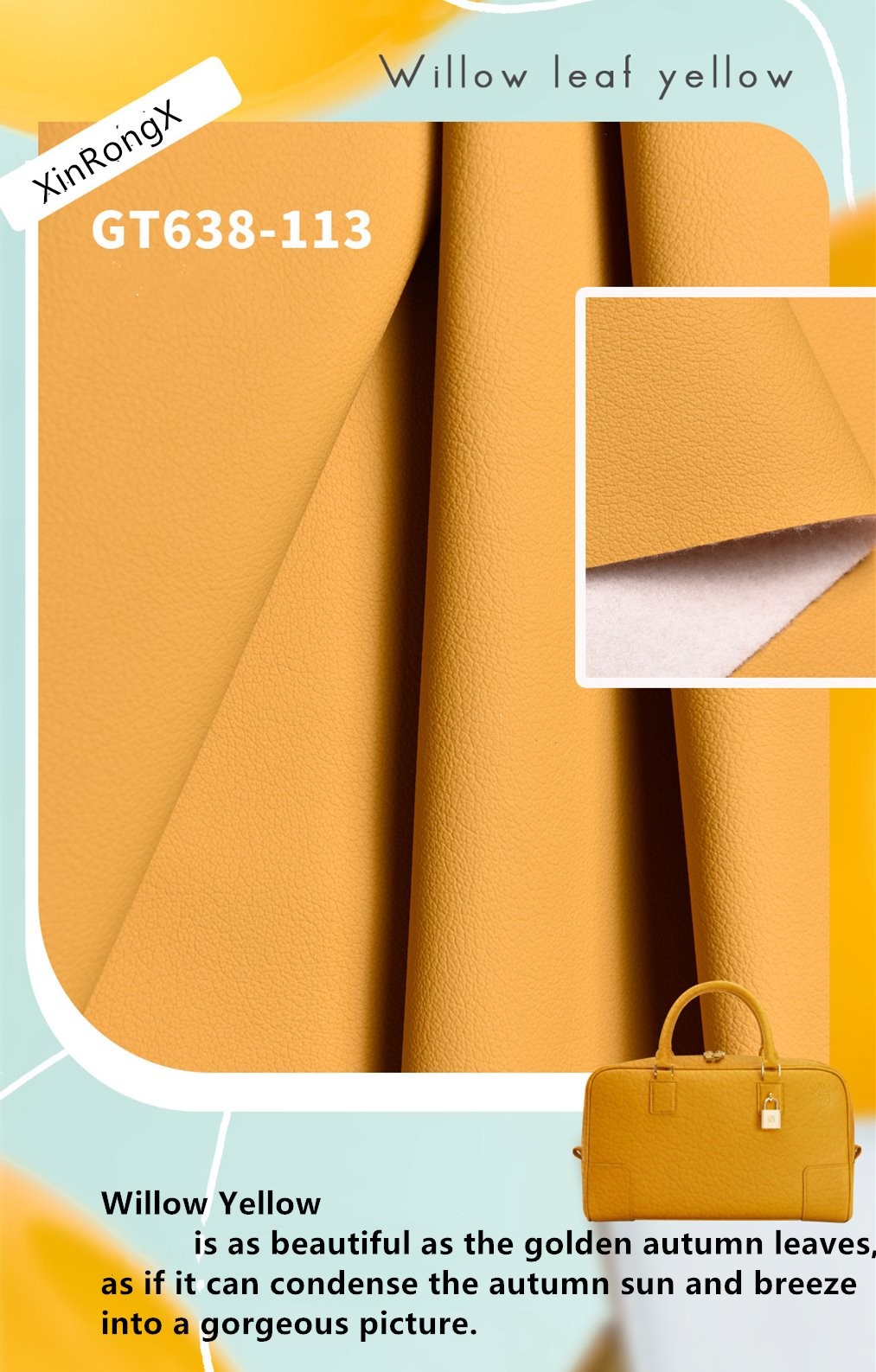 PVC Faux Leather Upholstery Fabric Lychee PVC Sofa Leather Scratch Resistent
