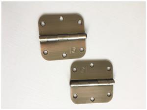 China Antique Copper Concealed Door Hinges Detachable Movable 4&quot; Small Size wholesale