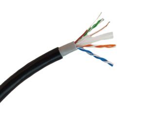 China Cabling System Cat5e PVC Network Cable CCA/CU Conductor 0.45mm-0.51mm wholesale