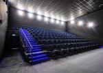 BS5852 Public Theater Seating With Armrest Movie Theater Chairs