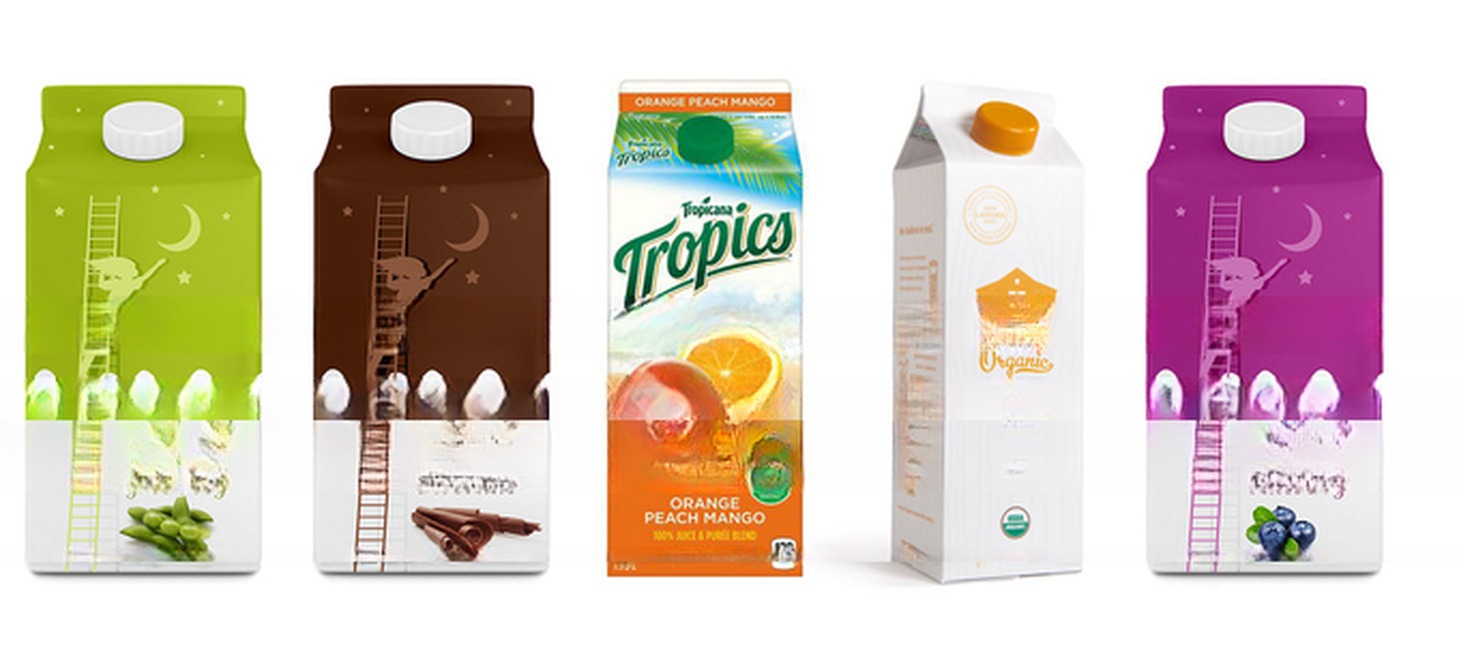 600BPH Yogurt Carton Packing and Filling Machine with Filling Accuracy of 100%