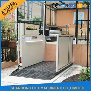 Outdoor Wheelchair Lift Electric Disabled Lift for Elder with 6m 250kgs