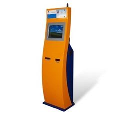 China K520S Selfservice touchscreen kiosk with 3G and light box wholesale