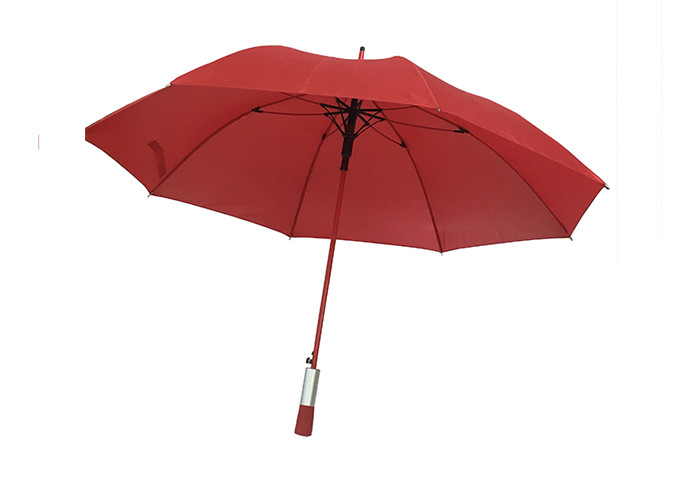 Automatic Promotional Products Umbrellas , Windproof Golf Umbrellas Fiberglass Frame