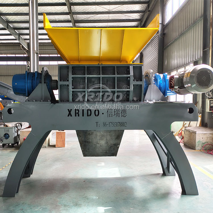 Industrial Heavy Duty Shredder for Metal Scrap Fabric Plastic Crusher Machine for Sale