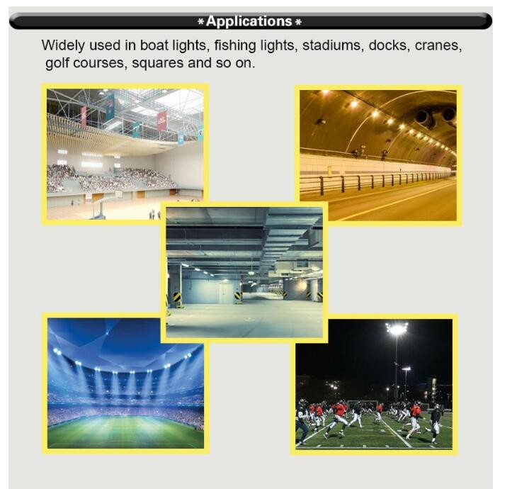 Super Bright High Power LED Flood Lights , 800 Watt Outdoor LED Floodlight
