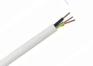 China 300/500V Flat Electrical Wire , Copper Conductor LSZH Flexible Cables 100m / Coil wholesale