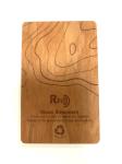 1K Engraved NFC Wooden Business Cards Digital Printing