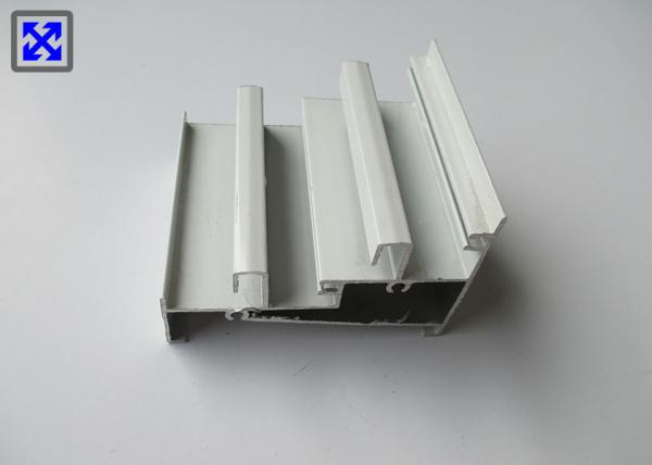Quality White Painted ISO Standard Aluminum Extrusion Profiles For Roller Shutter for sale