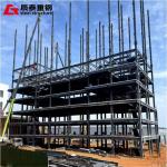 Prefabricated Multi Storey Steel Frame Construction High Strength