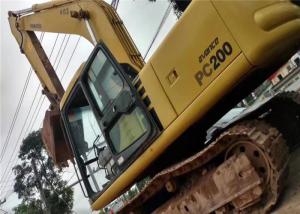 China Japan Second Hand Komatsu Excavator PC220 6 , No Any Damage Used Komatsu Backhoe wholesale