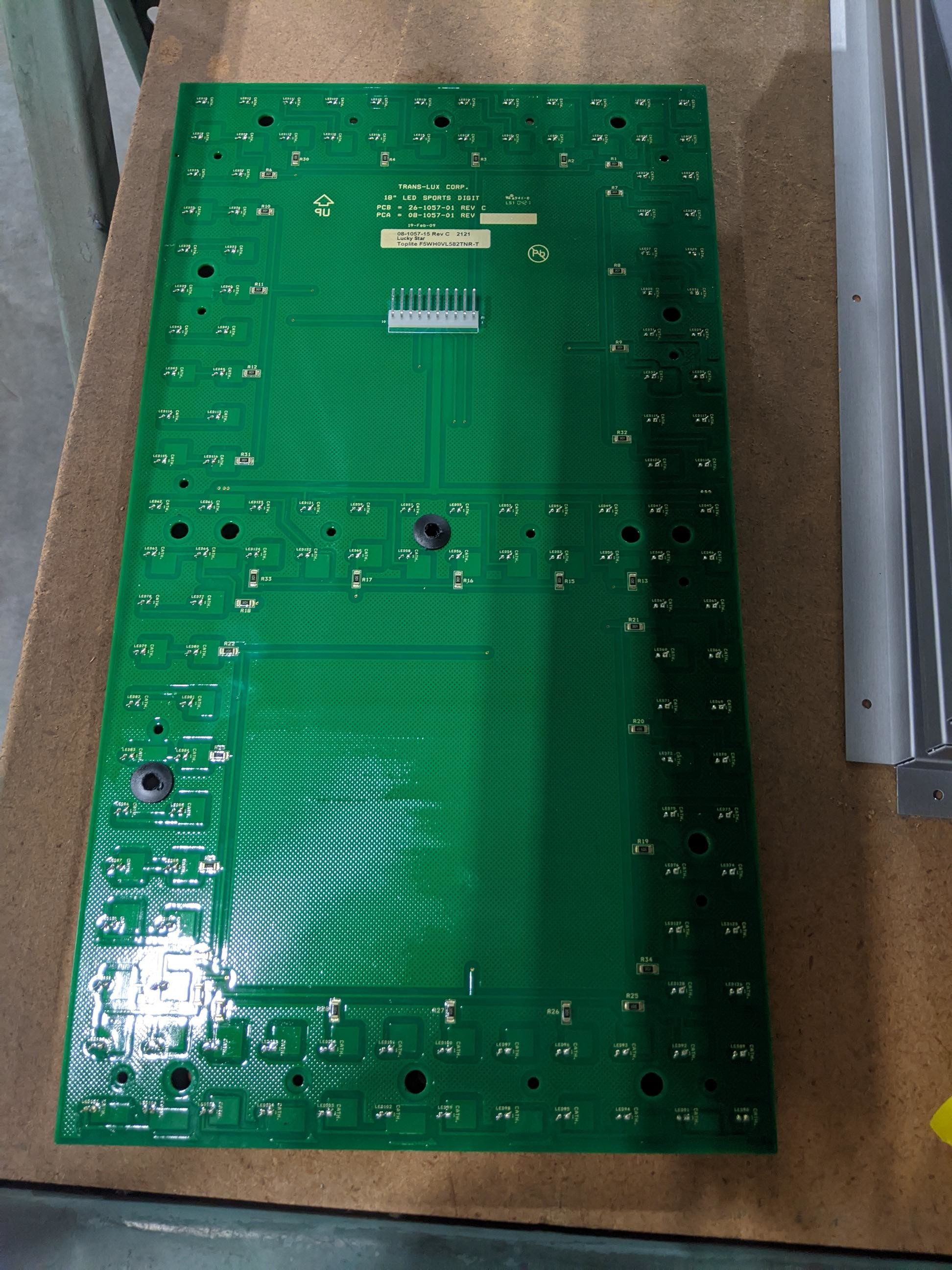 FR4 SMT Printed Circuit Board Assembly 2 Layers 1OZ HASL Outdoor Digit Multilayer