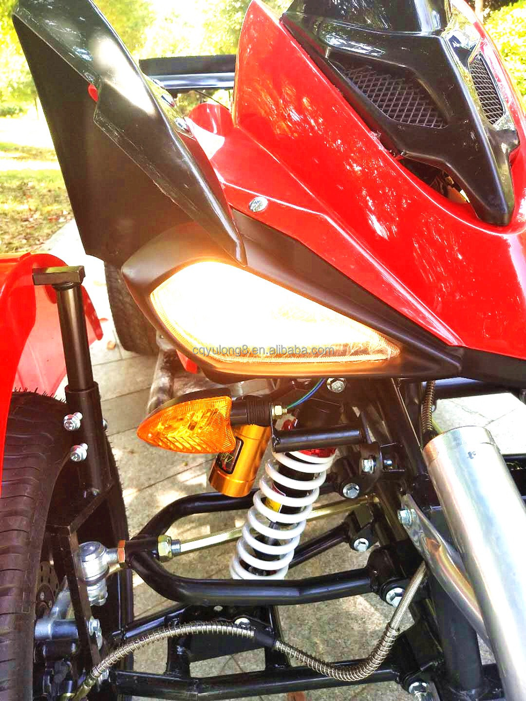 1000W Water-Cooled Four-Stroke Four-Wheel ATV Road Version with 1000-1400mm Wheelbase
