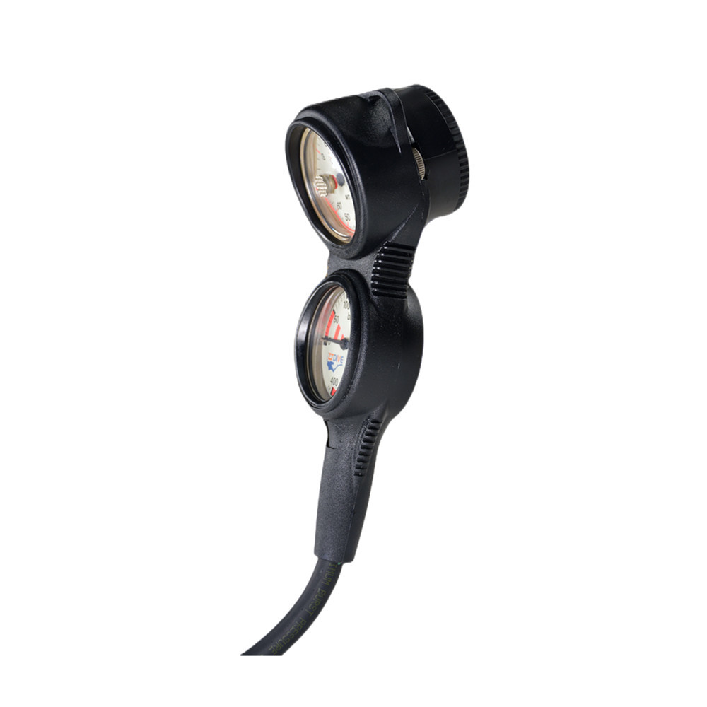 25 Degree Shockproof Scuba Diving Gauges Lightweight Practical