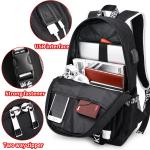 Wholesale custom fluorescent logo boys waterproof bookbag durable luminous