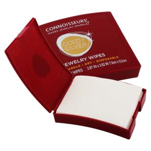 China Compact Jewelry Accessories Tools 25pcs Jewelry Cleaning Wipes wholesale