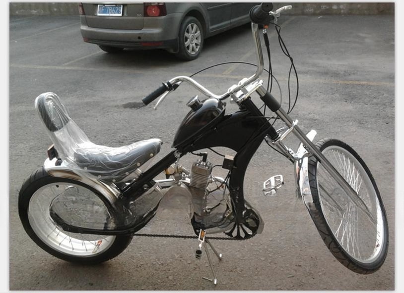 20''-24'' Chopper Gas Motor Engine Bike with Petrol Engine Excellent Performance