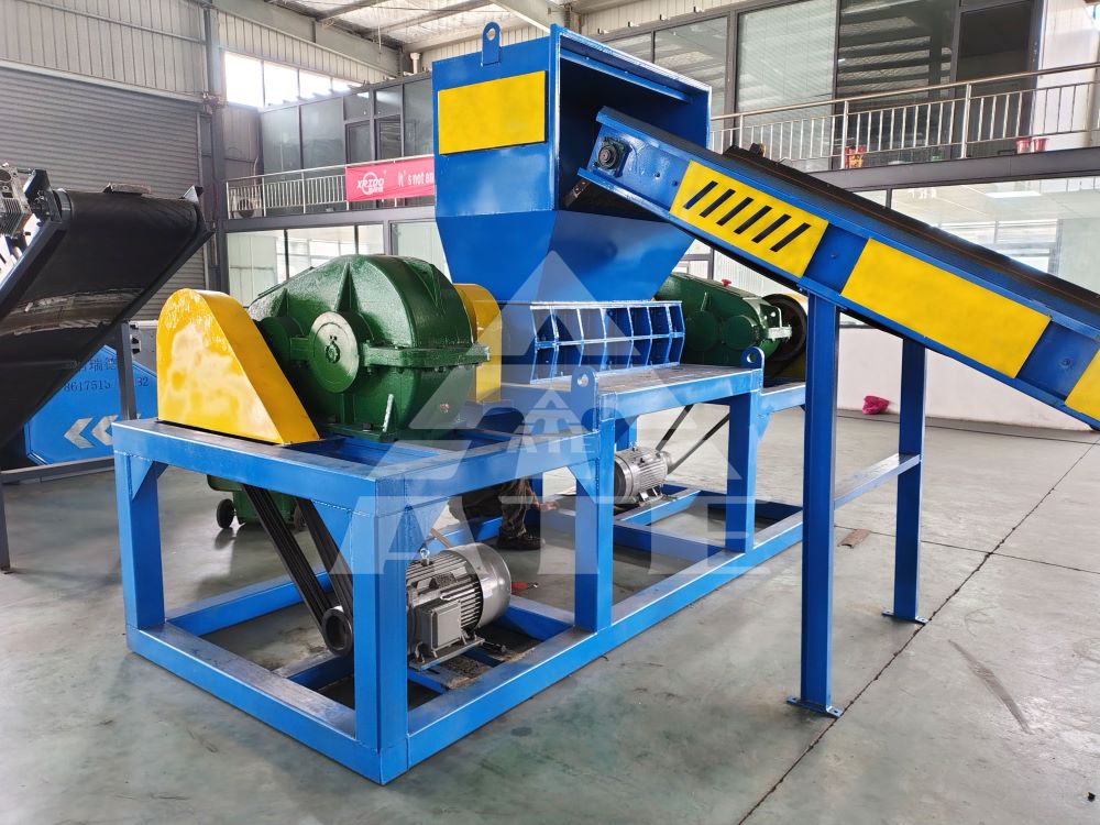Scrap Aluminum Rim Scrap Metal Shredder Machine for Wheels