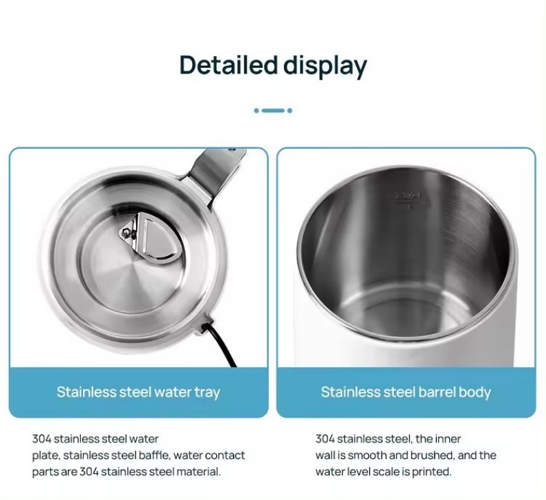 4L Water Distiller For Home Use Stainless Steel 1.5L/H Dental Water Distillation Device