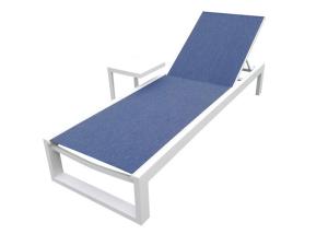 China Textilene Aluminum Chaise Lounge wholesale