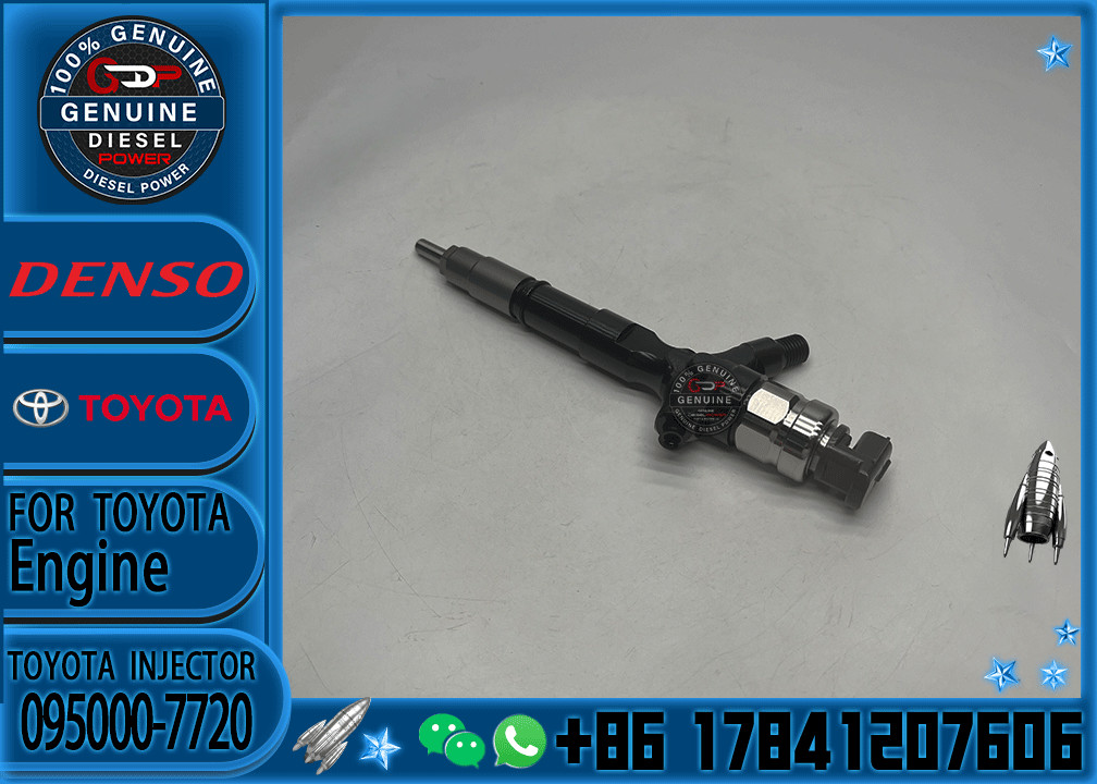 High Quality Fuel injector 095000-7720/095000-6770 Diesel Fuel injector 23670-30320/23670-39145 for Toyota truck