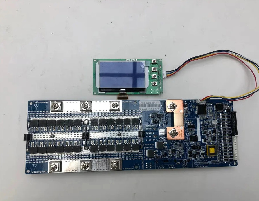 Seplos BMS 16S 48V 200a Bluetooth RS485 CANbus DALY BMS with Adjustable Over Current Protection