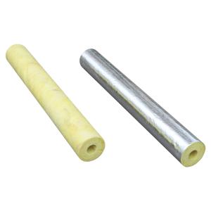 China 1 Inch Glass Wool Pipe Insulating Fiberglass Material For Hot / Cold Water Pipes wholesale