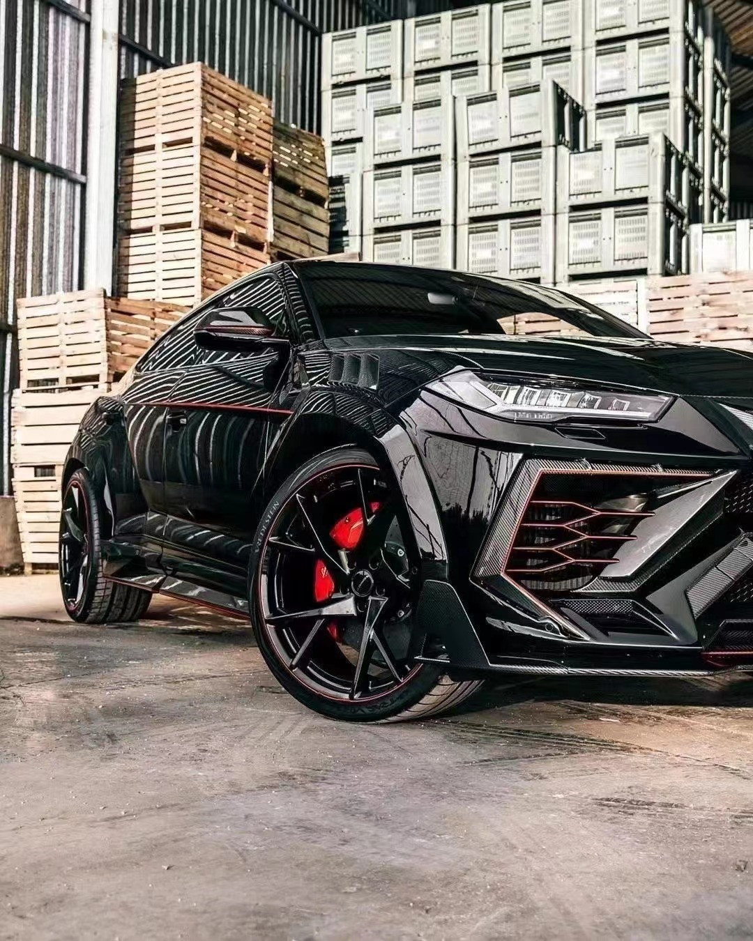 New Lamborghini URUS Body MSY Style Front And Rear Bumper Car Auto Parts