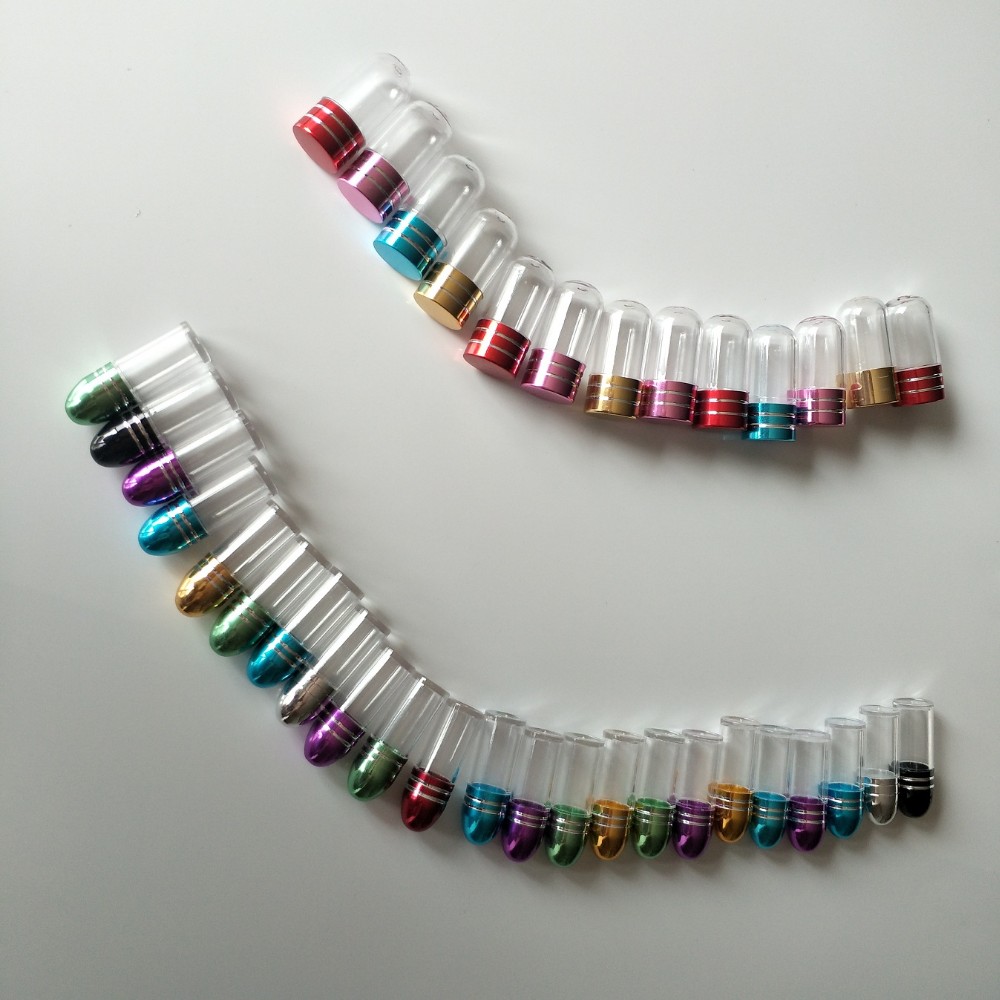 Golden 5g Empty Plastic Pill Capsules ISO9001 Blister Cover