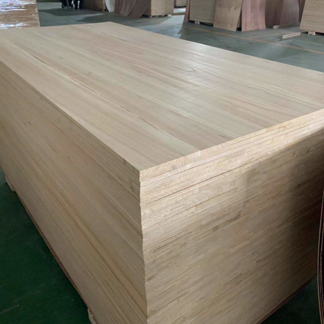 Solid Timber Paulownia Wood Board For Crafts Natural Color 1220x2440mm