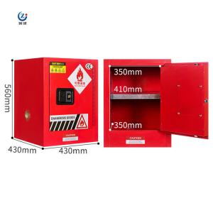 China 2 Shelves Acid Corrosive Storage Cabinets , Fireproof Chemical Storage Cabinet wholesale