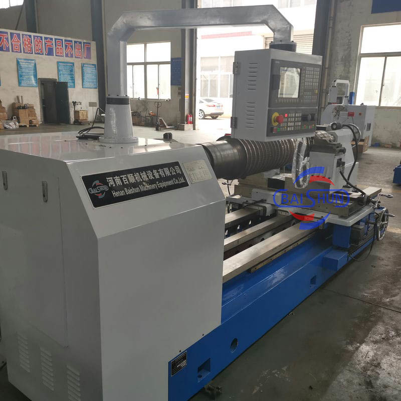 Heavy Duty Rebar Roller Turning Lathe CNC Roll Grooving Marking Machine Tool
