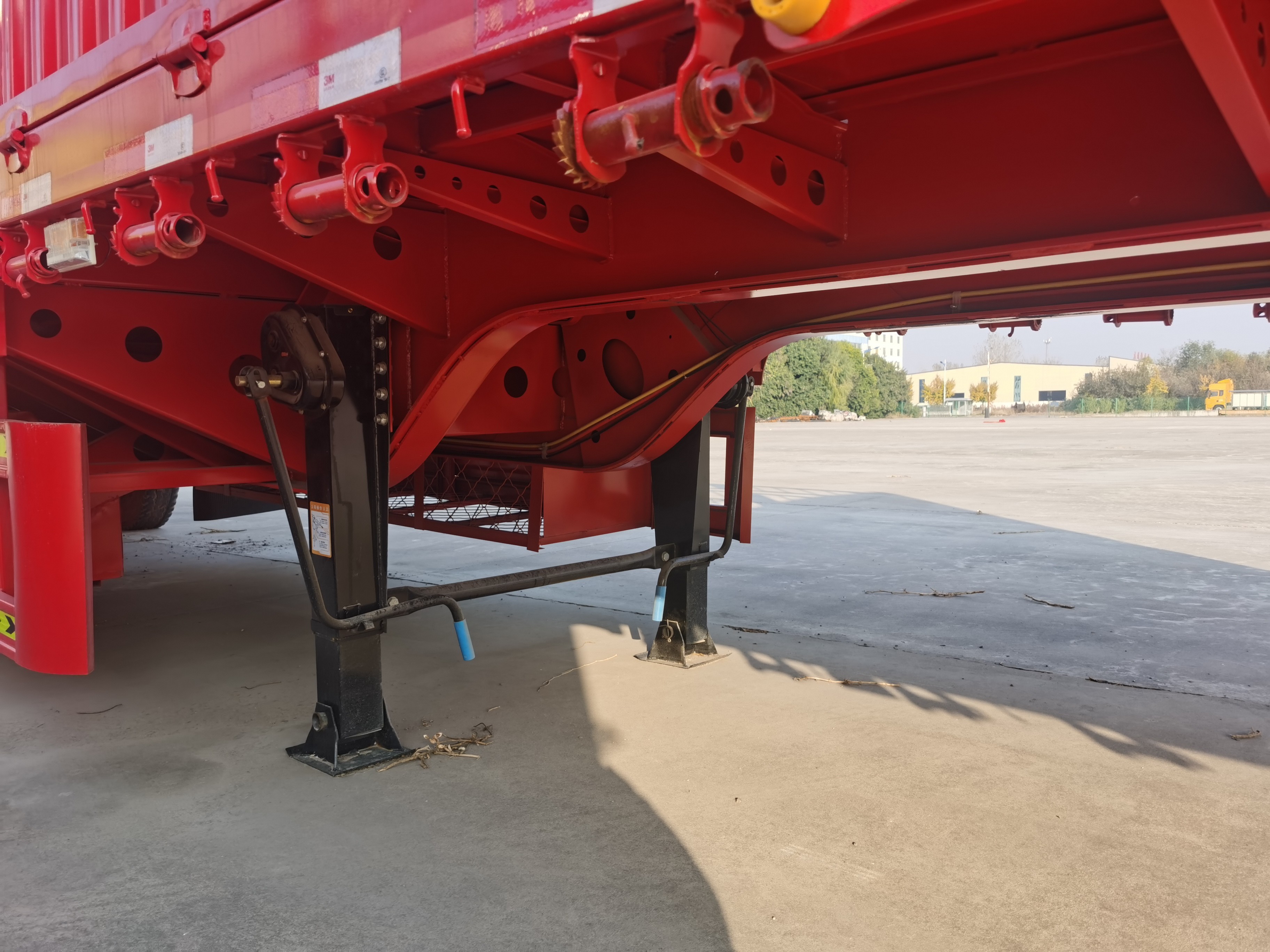 3 Axle Stake Cargo Trailer 60T/80T Fence Semi-Trailer Trailer