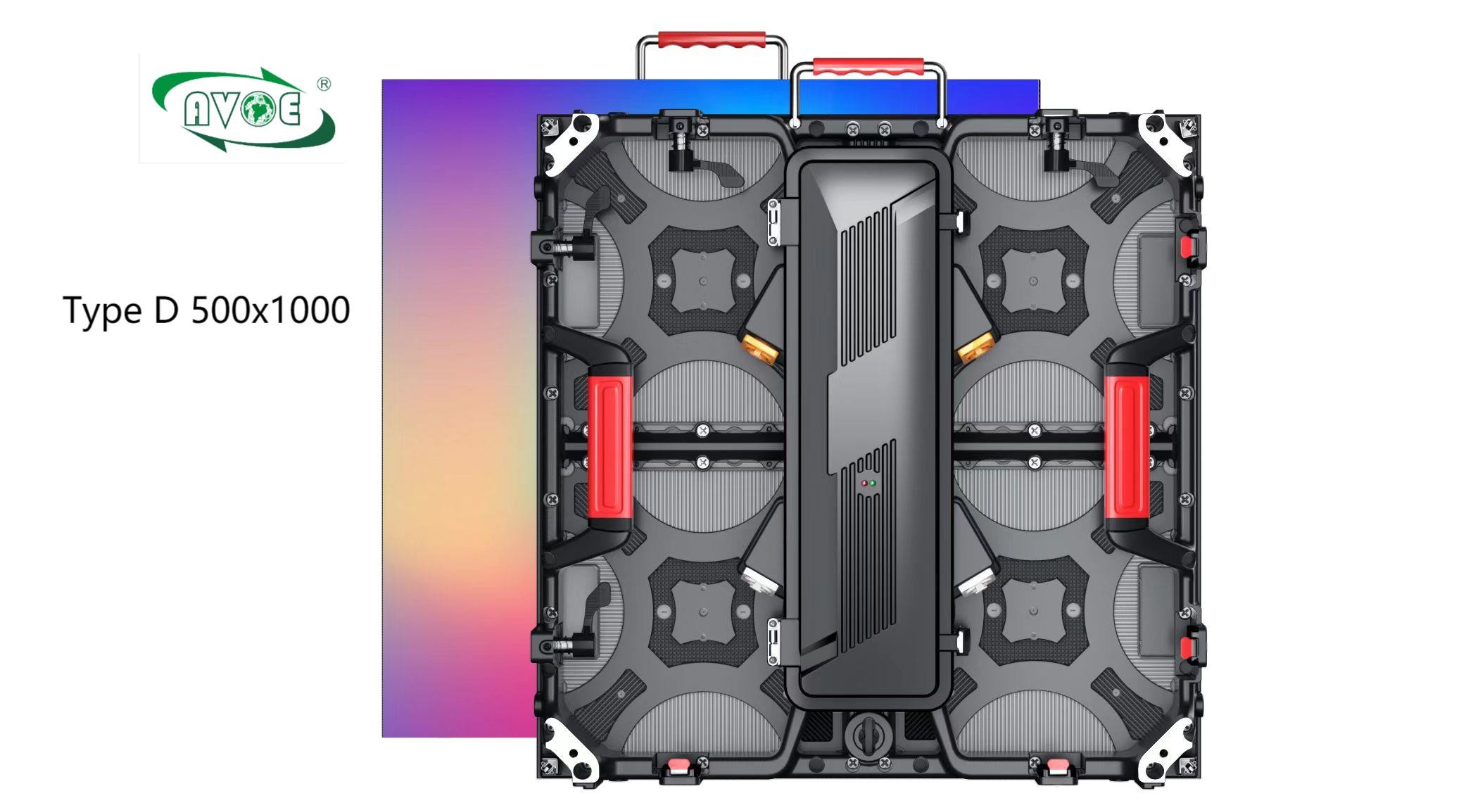 Commercial rental LED Screen P4.81 Rental LED Panel 3840Hz cabinet 500x1000mm