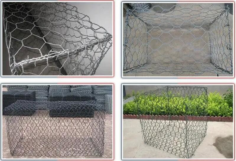 OHSAS 18001 Gabion Wire Mesh 2 Meter High