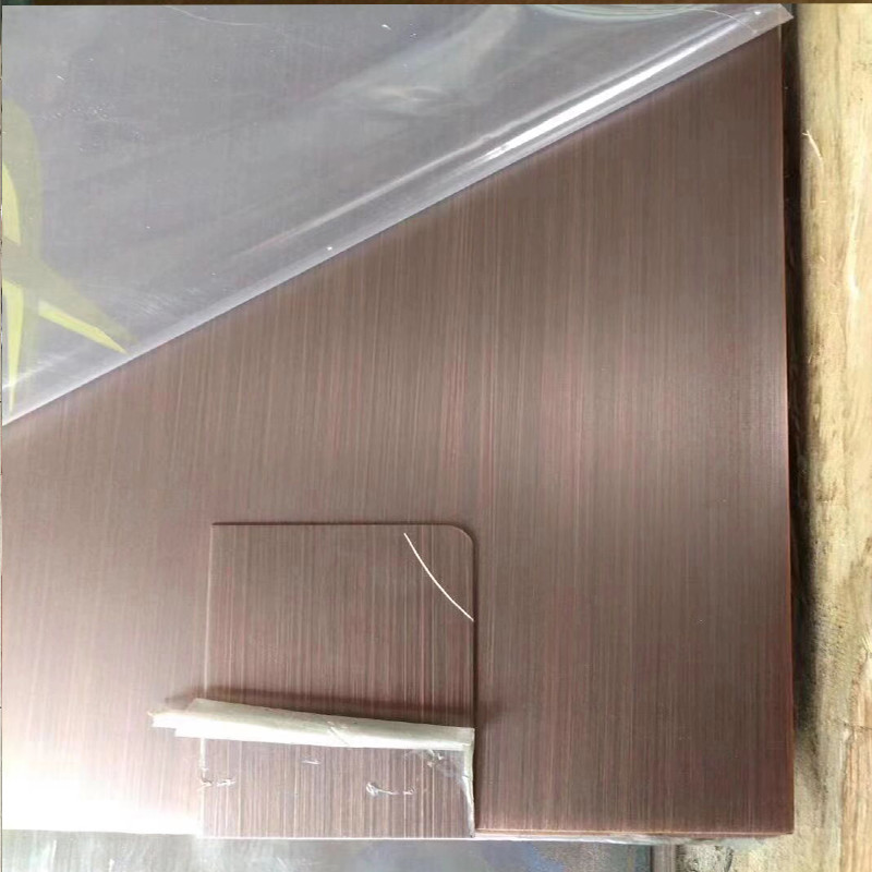 whole plate Foshan factory price 201/304/316 spot stock PVD anti-fingerprint decorative stainless steel sheet