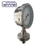 industrial manometer 100mm diaphragm seal chemical plant pressure gauge