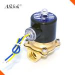 High Pressure Electric Water Valve , 2 Way Flow Control Solenoid -5-150 ℃