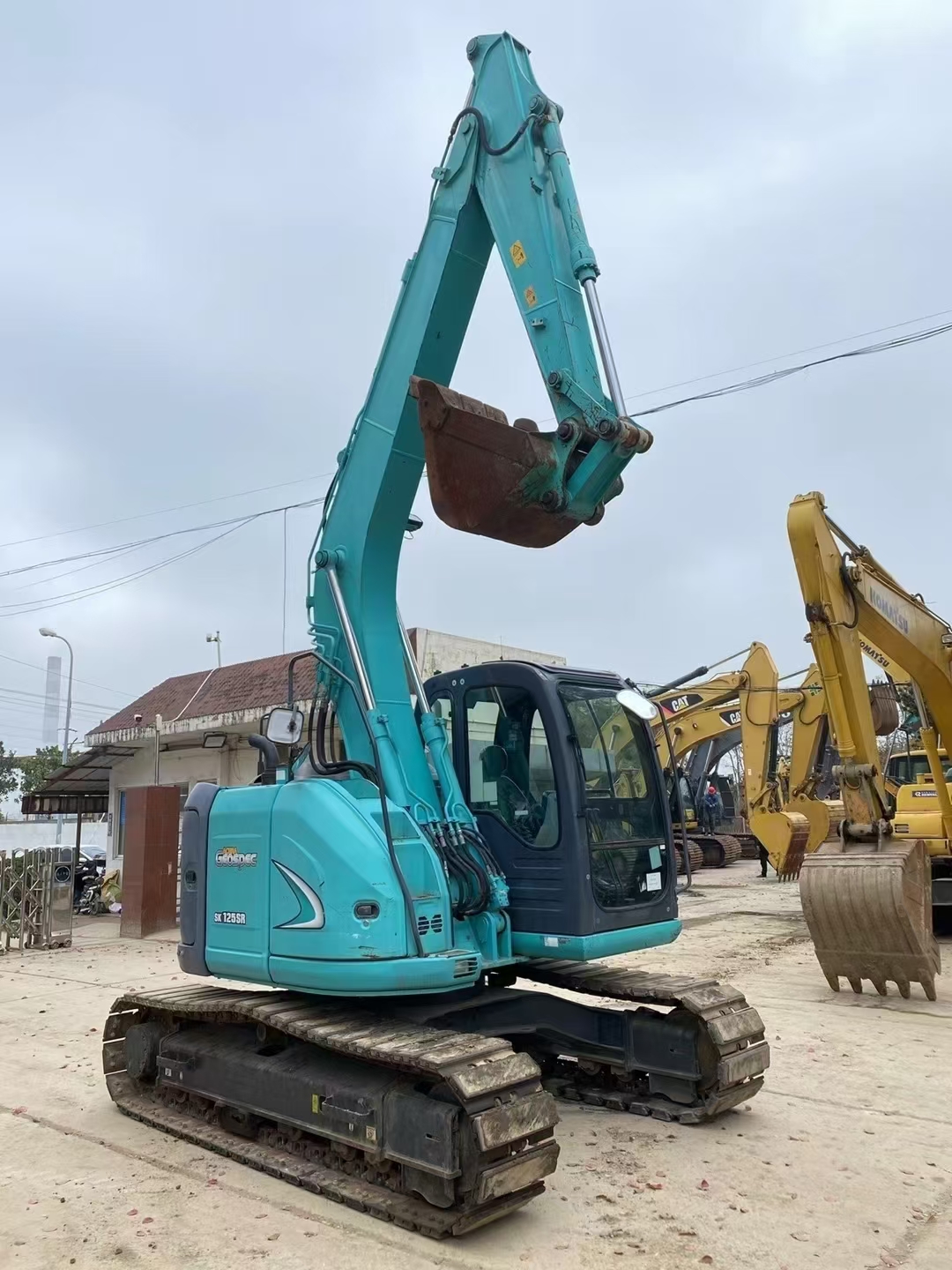 2019 Original Hydraulic Pump Kobelco sk125SR Excavator Crawler Chain with Long Lifespan