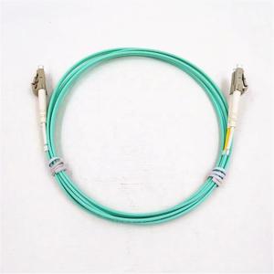 China 10G OM3 Duplex LC fiber optic patch cord wholesale