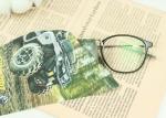 Punk Style Microfiber Glasses Cloth , Microfiber Lens Cleaning Cloth Full