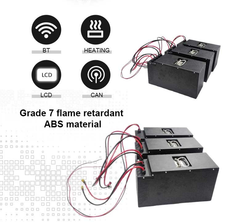 Anode 72v 40ah Lifepo4 Energy Storage Battery Pack Large Capacity