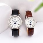 Miyota 6P20 Quartz Wrist Watch 3BAR Water Resistance For Couple