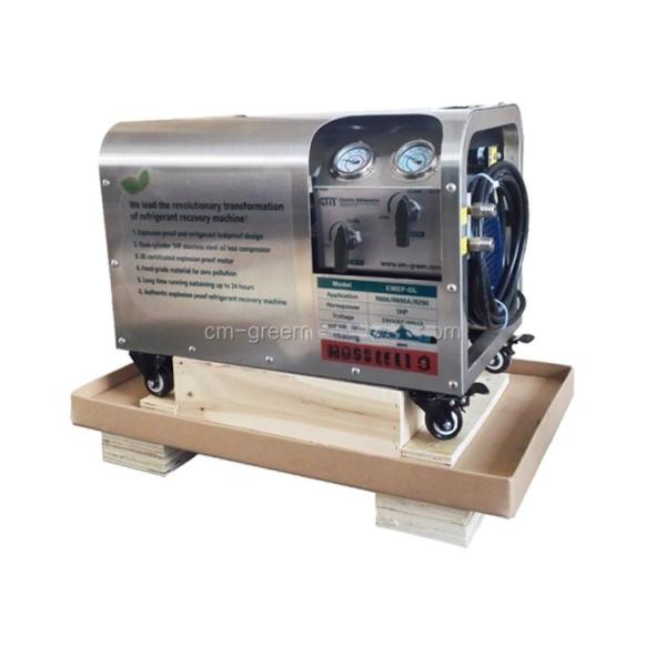 Quality 1.25CFM Explosion Proof Refrigerant Recovery Unit Refrigerant Reclaim Machine for sale