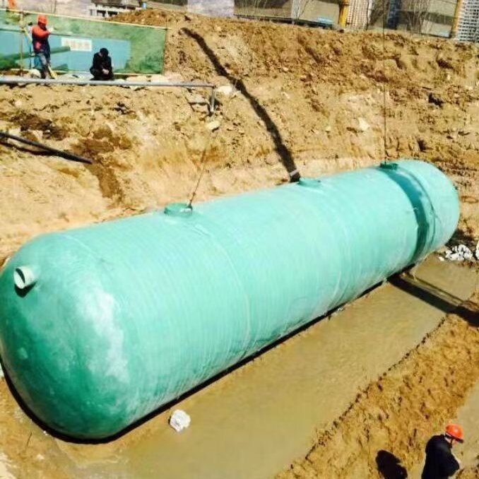 Sewage Treatment Frp Pressure Tank Customized Advanced Technology