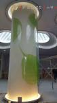 Thermal Stable Curved Bespoke 5mm Tempered Glass Panels