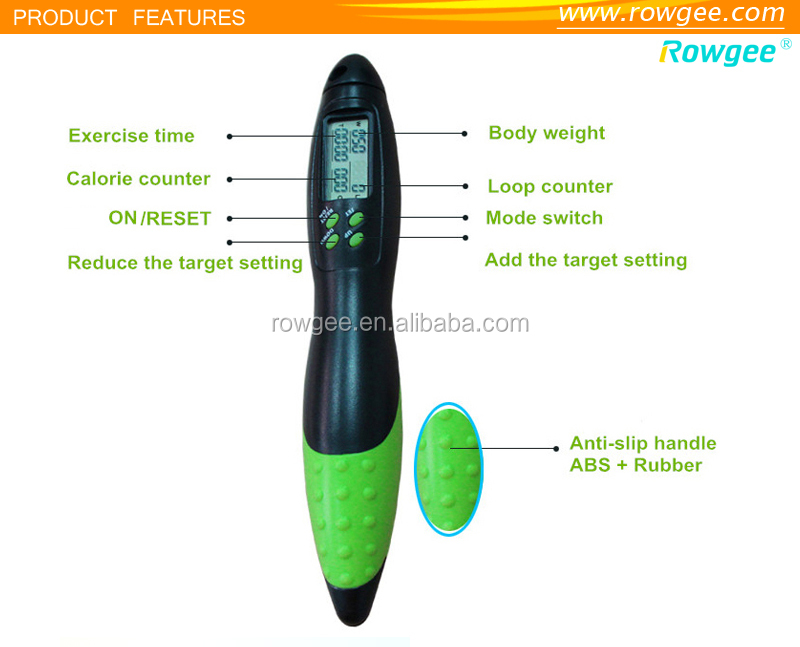 Fitness Jump Rope Modern Design Digital Smart Jump Rope For Effective Fat Burning And Body Building