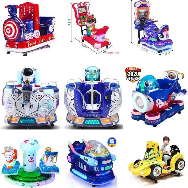2022 Good price jingle cat kiddie rides children coin machines for game store