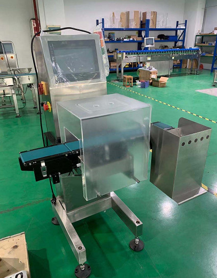 SUS304 High Precision Check Weigher 0.1KW Belt Width 95mm For Medicine / Food