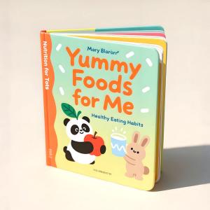 Recyclable Paper Children Kids Baby Early Learning Educational Hardcover Books